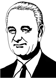 portrait of LBJ