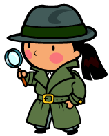 young girl detective