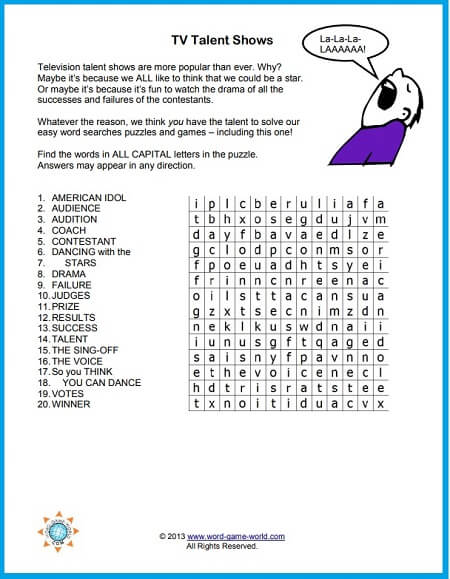 Word Searches Puzzles And More