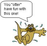 talking otter